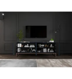 Stolik pod Tv ELPIS 150 cm granatowy*Polski Design ML