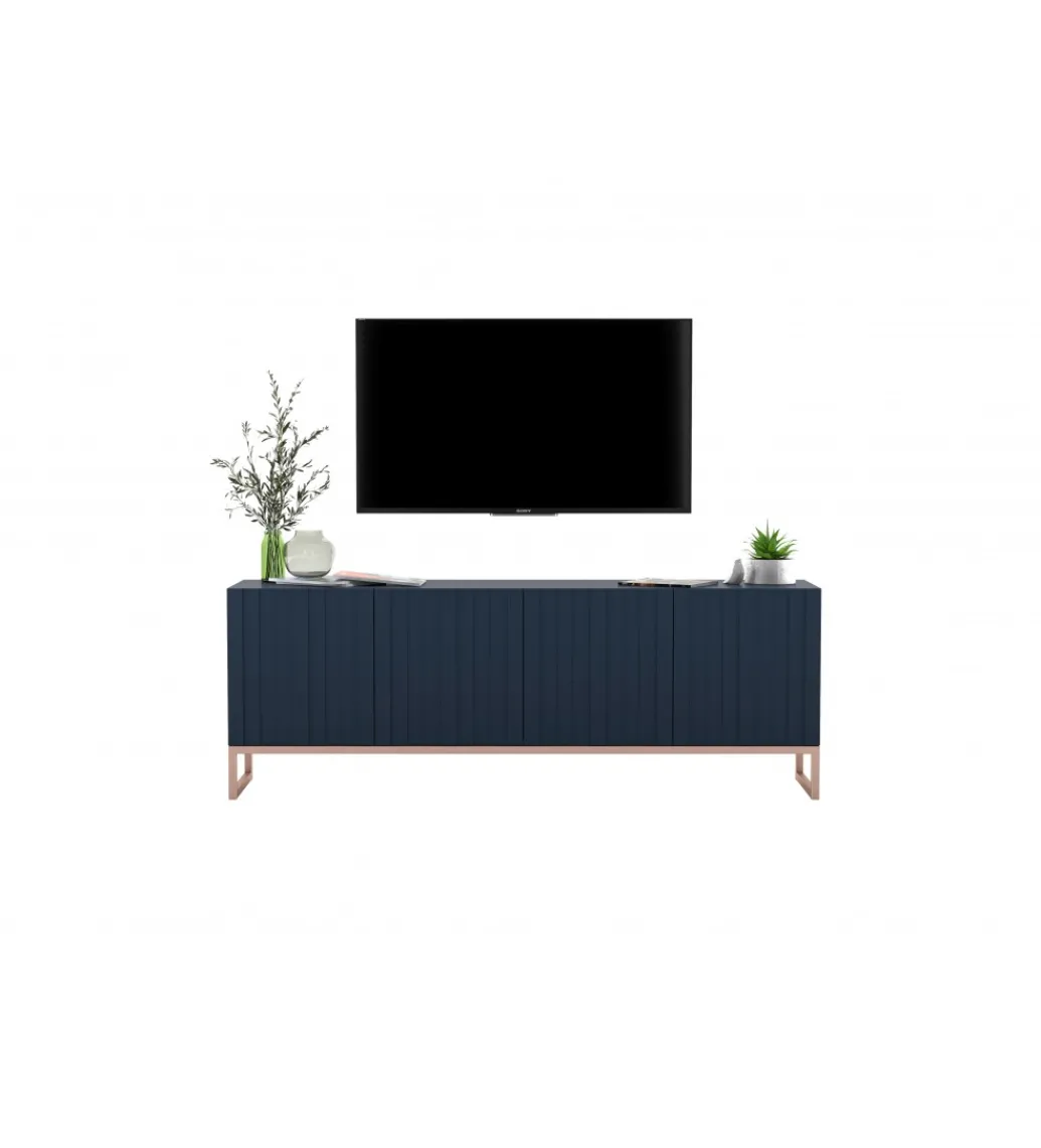 Stolik pod Tv ELPIS 150 cm granatowy*Polski Design ML