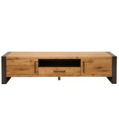 Stolik pod TV FACTORY Thor 200 cm drewno dąb dziki*Invicta Interior Sale