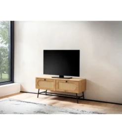 Stolik pod TV FONTA 100 cm w optyce dębu*WOHNLING, GERMANY Clearance