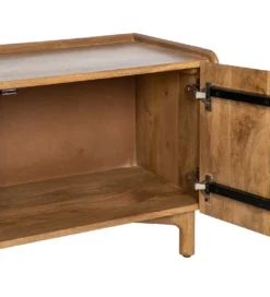 Stolik pod TV GALT 160 cm drewno mango naturalny*Zona-Design Best
