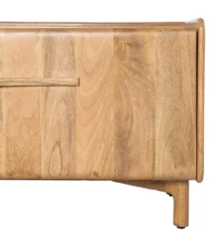 Stolik pod TV GALT 160 cm drewno mango naturalny*Zona-Design Best