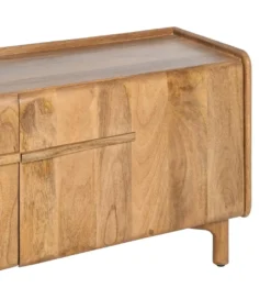 Stolik pod TV GALT 160 cm drewno mango naturalny*Zona-Design Best