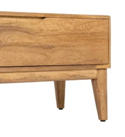 Stolik pod TV GALT 160 cm drewno mango naturalny niższy*Zona-Design New