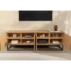 Stolik pod TV GRANDEZZA 180 cm kolor drewna dębu*Invicta Interior