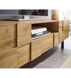 Stolik pod Tv GROSSETO 160 cm w kolorze dąb*WOHNLING, GERMANY Clearance
