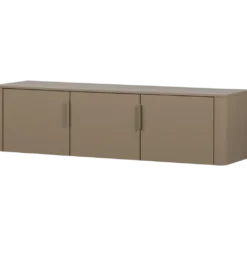Stolik pod TV GUNNAR 154 cm drewno sosny szary*WOOOD Best
