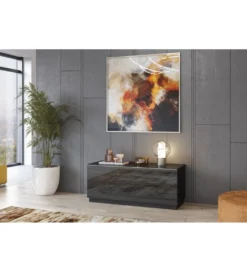 Stolik pod TV HELIO 120 cm czarny*Helvetia Best