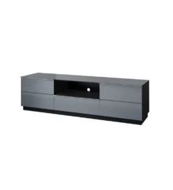 Stolik pod TV HELIO 180 cm szaro czarny*Helvetia Best