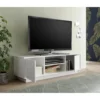 Stolik pod TV ICEE 139 cm biały*MCA Linia Włoska New