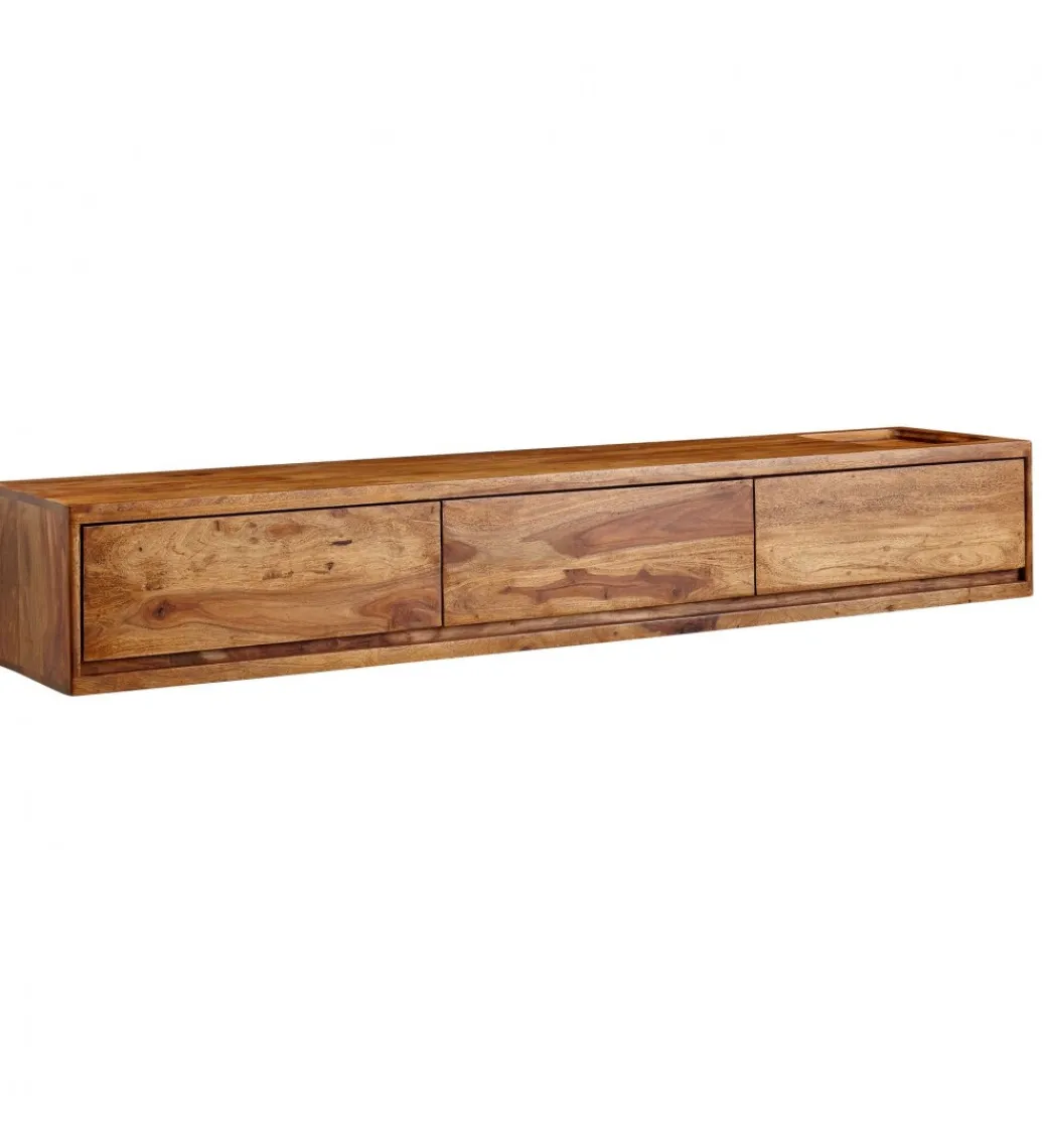 Stolik pod TV INDIOS III 160 cm drewno sheesham*WOHNLING, GERMANY Best