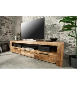 Stolik pod TV Iron Craft 170 cm drewno mango*Invicta Interior Online