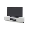 Stolik pod TV JEFF III 140 cm biało czarny*MCA