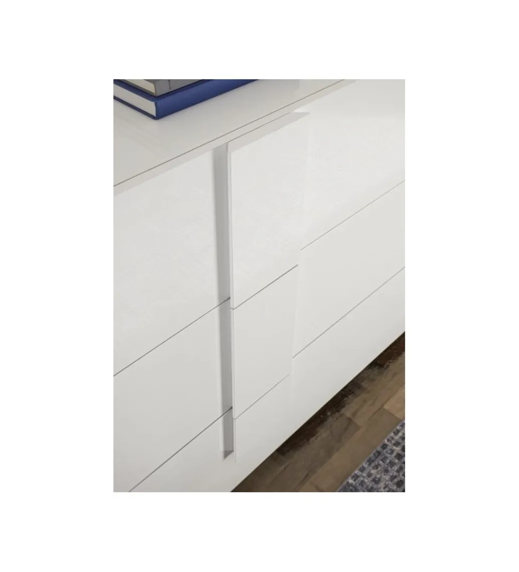 Stolik pod TV JUPITER 182 cm biały*MCA Linia Włoska Hot