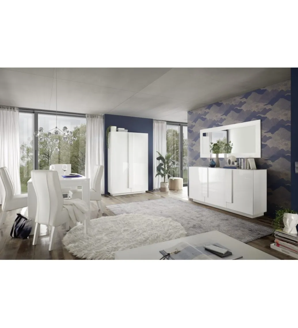Stolik pod TV JUPITER 182 cm biały*MCA Linia Włoska Online