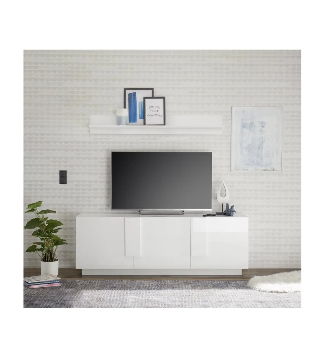 Stolik pod TV JUPITER 182 cm biały*MCA Linia Włoska Online