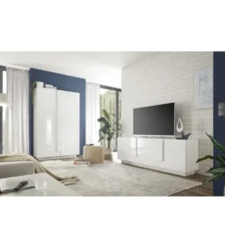 Stolik pod TV JUPITER 182 cm biały*MCA Linia Włoska Online