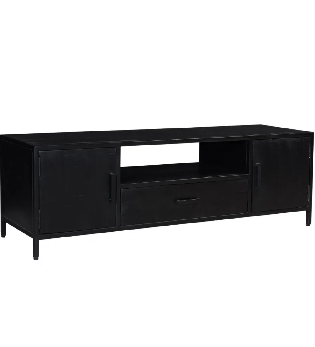 Stolik pod TV KALIA 160 cm czarny*LF-Design Online