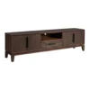 Stolik pod TV KILIAN 200 cm drewno mango brązowa*Zona-Design Discount
