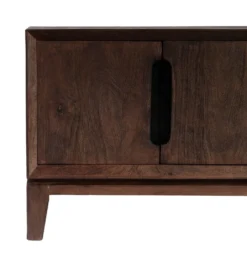 Stolik pod TV KILIAN 200 cm drewno mango brązowa*Zona-Design Discount