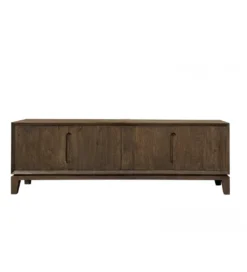 Stolik pod TV KORTE 170 cm drewno mango brąz*LF-Design New