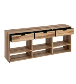 Stolik pod TV KURAN 140 cm drewno teak*Zona-Design Clearance