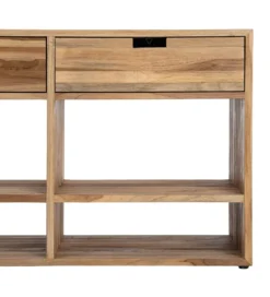 Stolik pod TV KURAN 140 cm drewno teak*Zona-Design Clearance