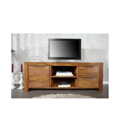 Stolik pod TV LAS Lagos 135 cm drewno sheesham*Invicta Interior Outlet