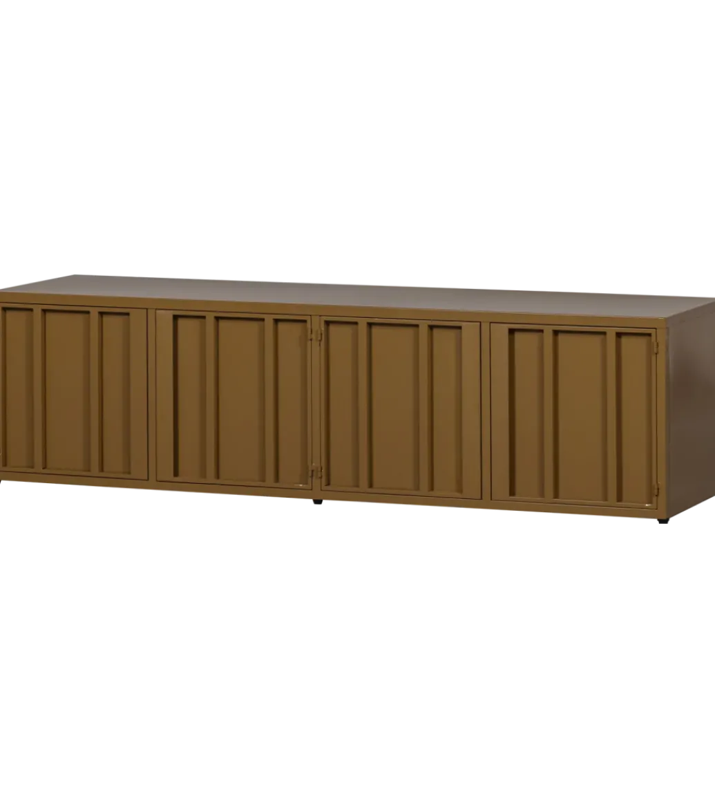 Stolik pod TV LEVEL 160 cm miodowy*WOOOD Sale