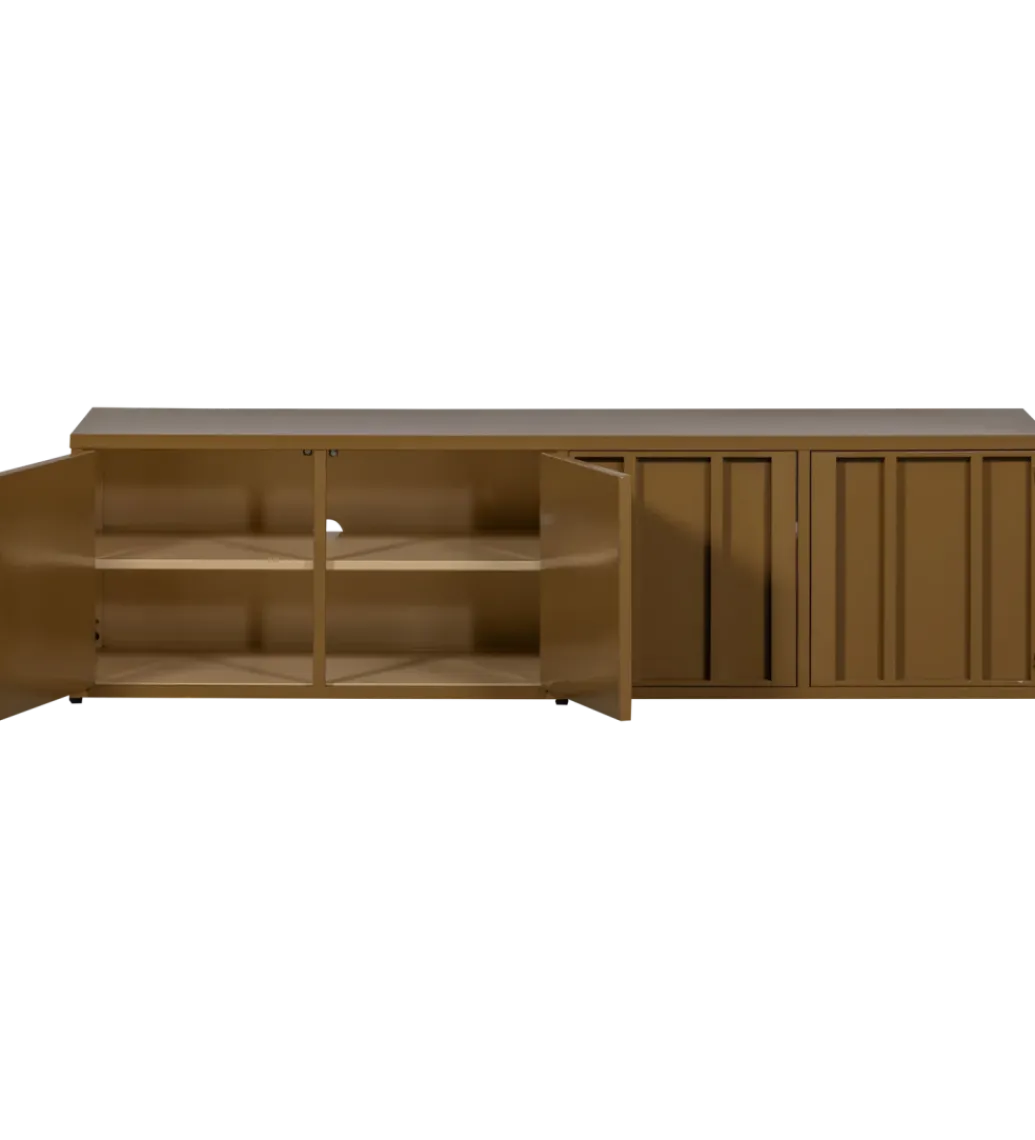 Stolik pod TV LEVEL 160 cm miodowy*WOOOD Sale