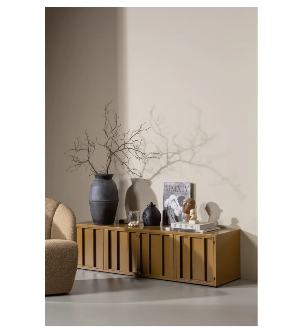 Stolik pod TV LEVEL 160 cm miodowy*WOOOD Sale