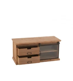 Stolik pod TV LIA 100 cm naturalny*J-Line