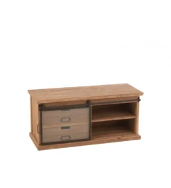 Stolik pod TV LIA 100 cm naturalny*J-Line