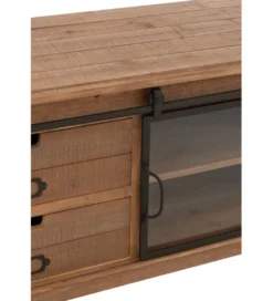 Stolik pod TV LIA 100 cm naturalny*J-Line