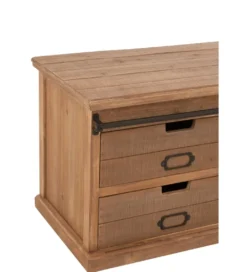 Stolik pod TV LIA 100 cm naturalny*J-Line