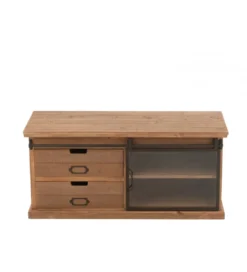 Stolik pod TV LIA 100 cm naturalny*J-Line