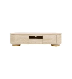 Stolik pod TV LINNEA 160 x 45 cm naturalny*KARE Discount