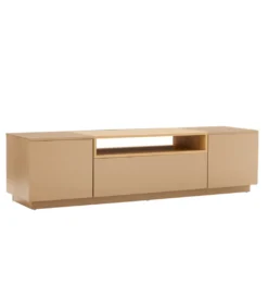 Stolik pod TV LOFT 160 cm beżowa naturalna*Invicta Interior Clearance