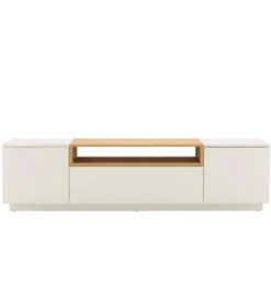 Stolik pod TV LOFT 160 cm biało naturalna*Invicta Interior Hot