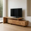 Stolik pod TV MADERAN 175 cm drewno mango naturalny*Zona-Design Outlet