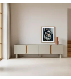 Stolik pod TV MALTA 180 cm taupe*Zona-Design Clearance