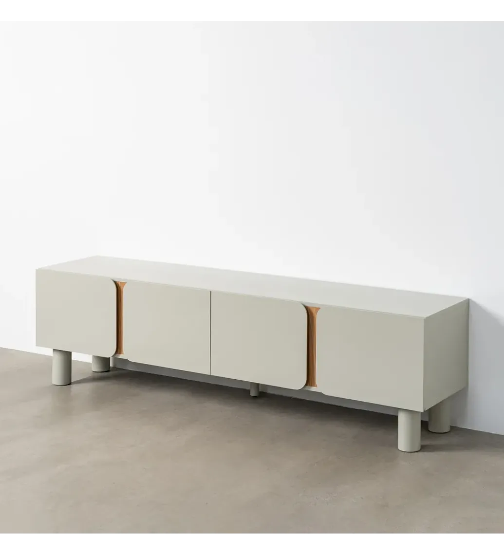 Stolik pod TV MALTA 180 cm taupe*Zona-Design Clearance