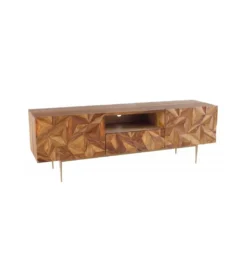 Stolik pod TV MIRANDA 160 cm drewno sheesham*Invicta Interior New