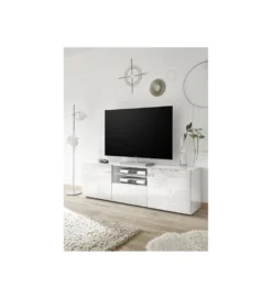 Stolik pod TV MIRO 180 cm biały*MCA Linia Włoska Clearance