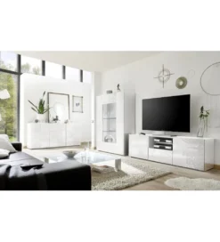 Stolik pod TV MIRO 180 cm biały*MCA Linia Włoska Clearance
