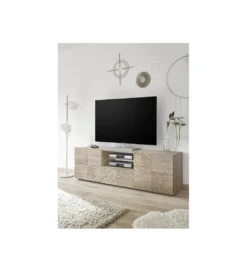 Stolik pod TV MIRO 180 cm dąb sonoma*MCA Linia Włoska Outlet
