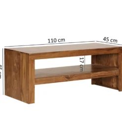 Stolik pod TV MUMBAI 110 cm drewno sheesham*WOHNLING, GERMANY New