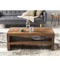 Stolik pod TV MUMBAI 110 cm drewno sheesham*WOHNLING, GERMANY New