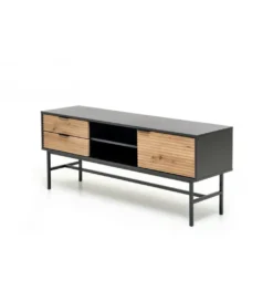 Stolik pod TV MURANO 150 cm w optyce dąb artisan*Halmar Hot