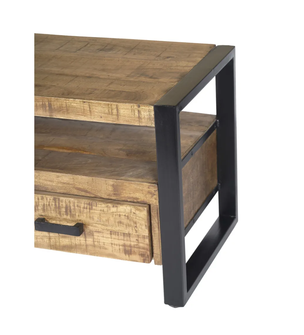 Stolik pod TV NAIROBI 150 cm naturalny*LF-Design Sale